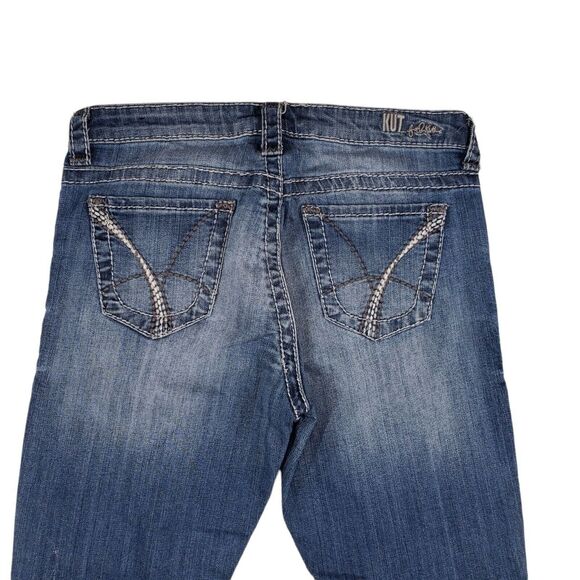Kut from the Kloth 6 Ankle Womens Skinny Jean Mid Rise Thick Stitch 32x27.5 - Picture 3 of 10